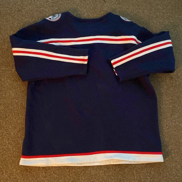 NHL Columbus hockey Jersey lace up Sz 2xL - Picture 4 of 4